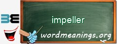 WordMeaning blackboard for impeller